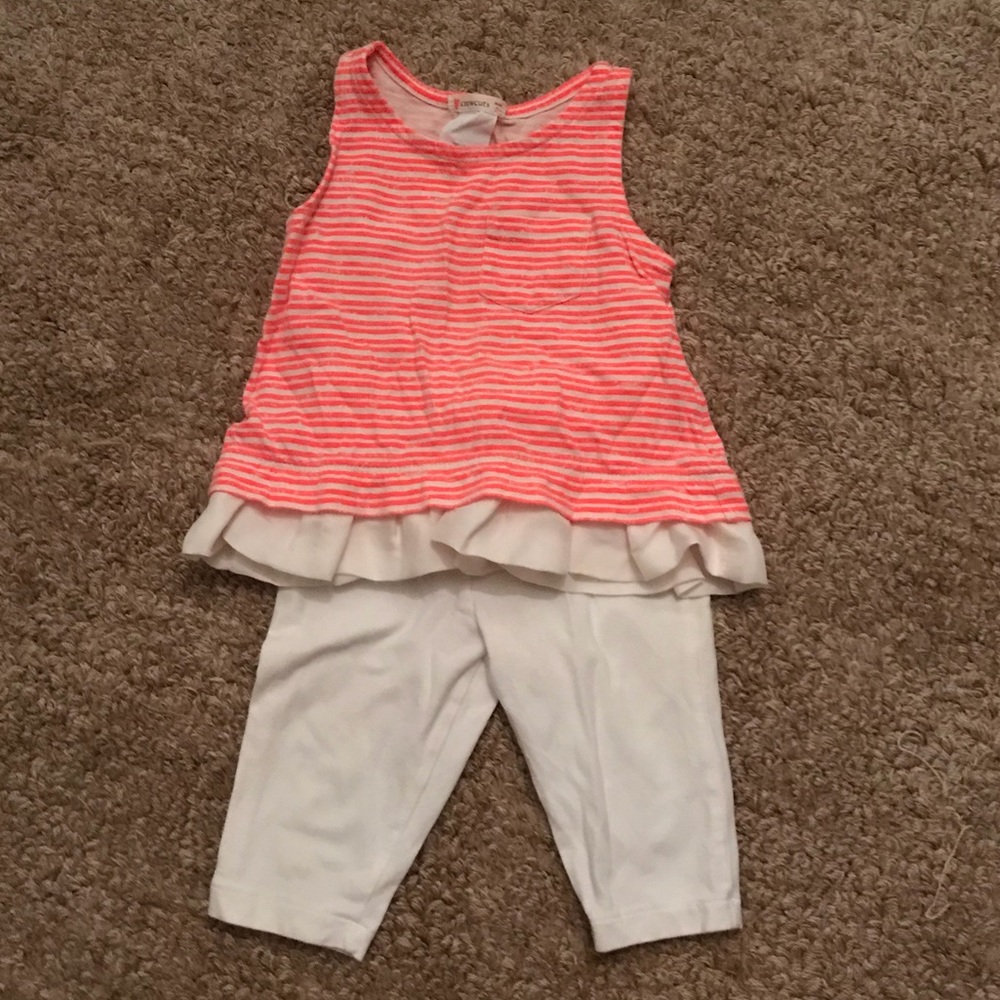 Crewcuts 2 piece outfit for girls